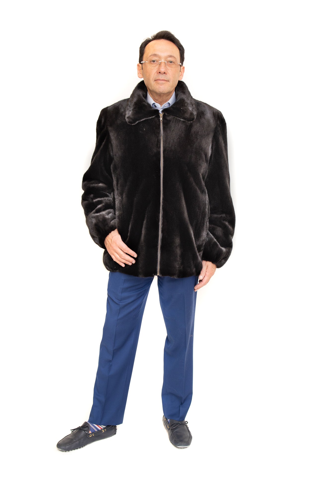 Black Sheared Mink Stroller Reversible with Detachable Hood Available Cleveland ETON Chagrin & Akron Summit Mall